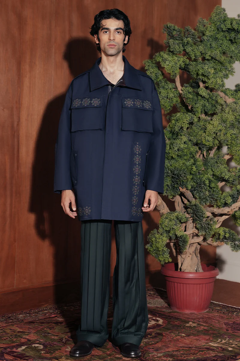 Azrak Hand Embrodiered Jacket - Image 3