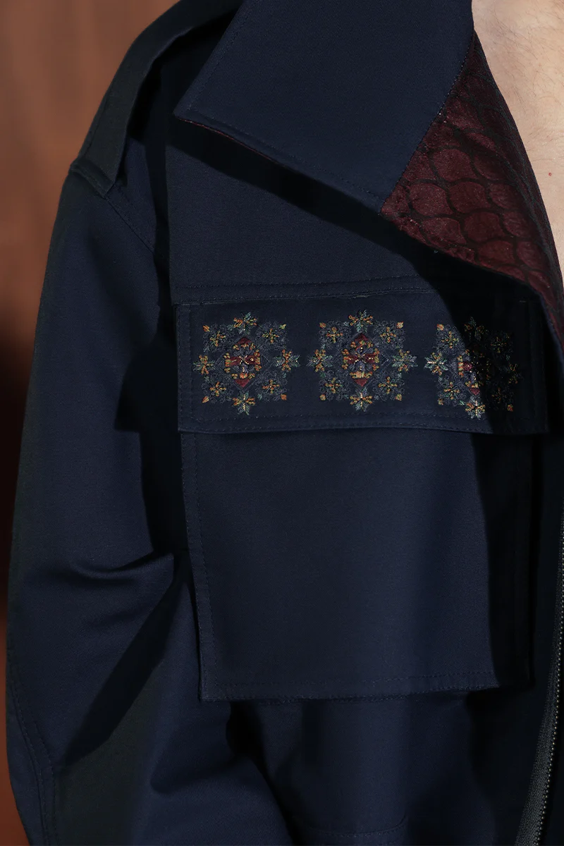 Azrak Hand Embrodiered Jacket - Image 6