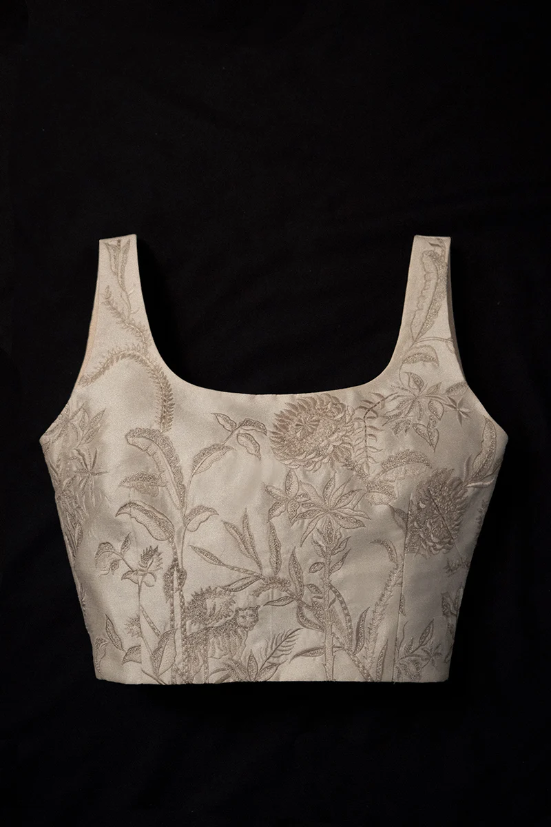 “Nadia” Crop Blouse - Image 3