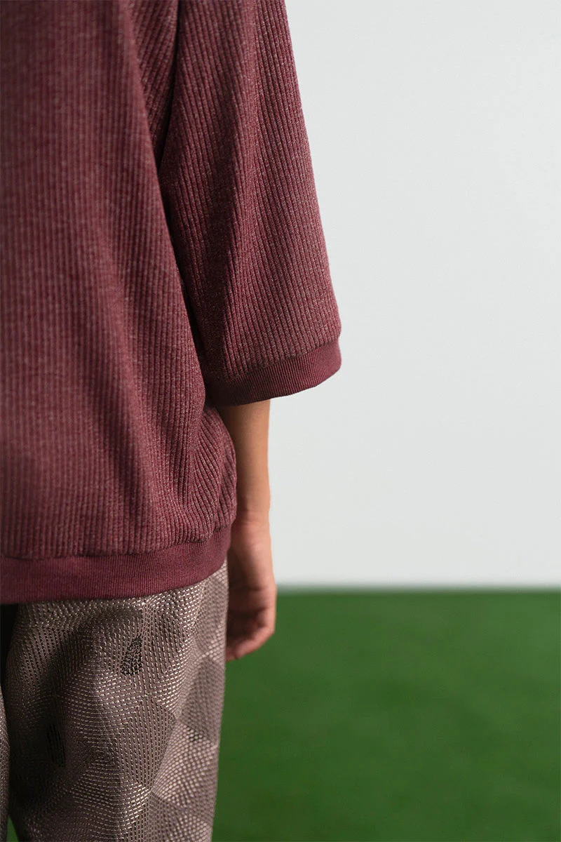 Qaif Cord Embroidered Polo Shirt (Men) - Image 7