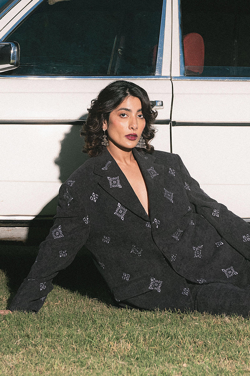 Babil Corduroy Blazer (Women) - Image 5