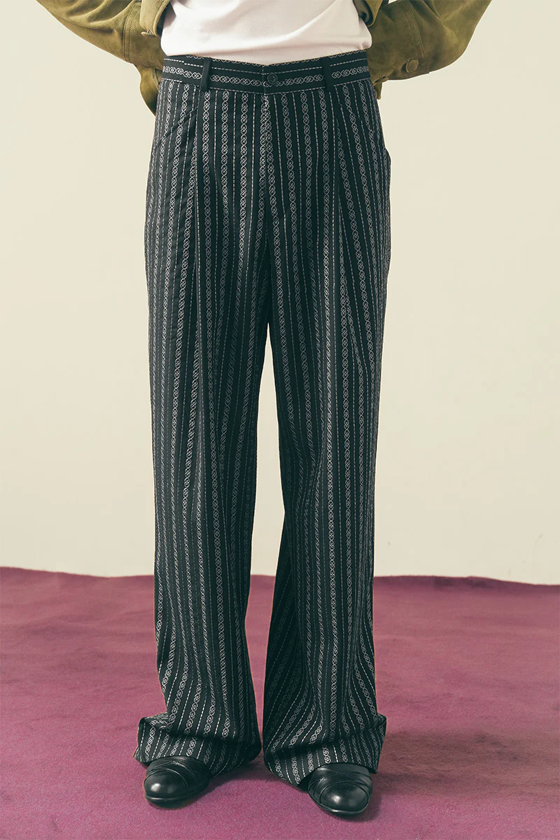 Dareen Embroidered Trousers (Men) - Image 5