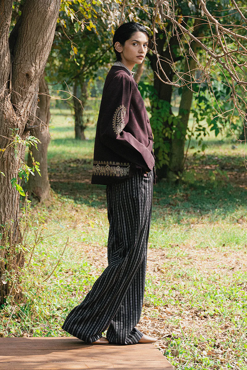 Dareen Embroidered Trousers (Women) - Image 3