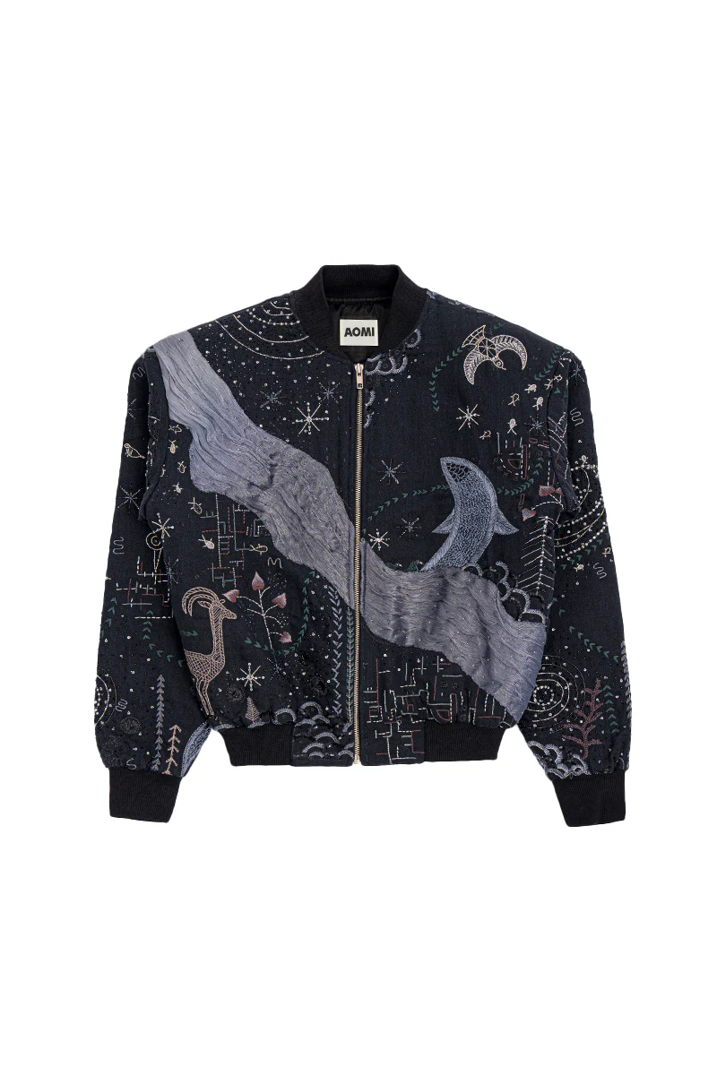 HAND CRAFTED BOMBER JACKET (Women) - Image 4