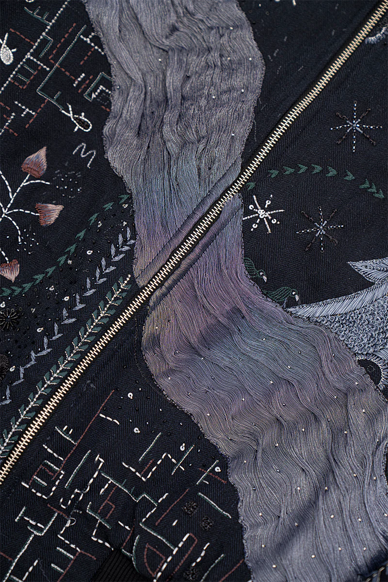 HAND CRAFTED BOMBER JACKET (Women) - Image 5