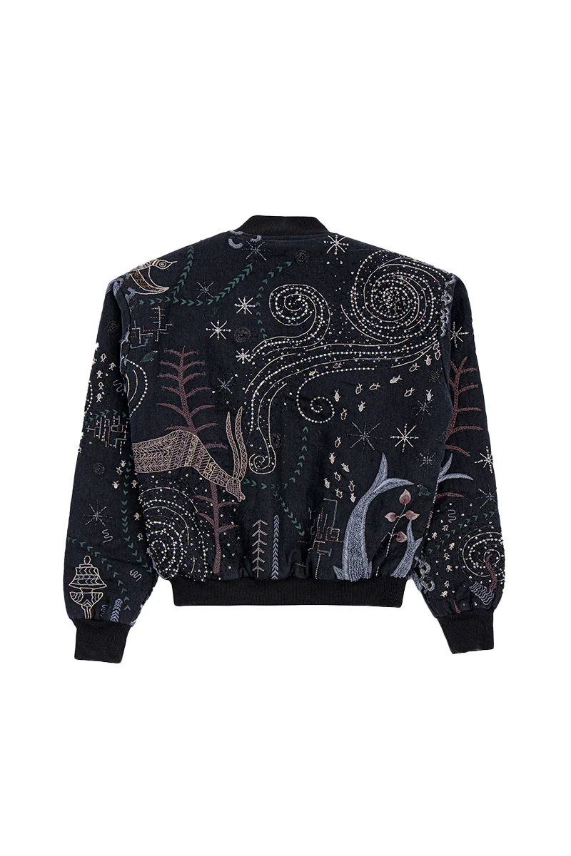 HAND CRAFTED BOMBER JACKET (Women) - Image 6
