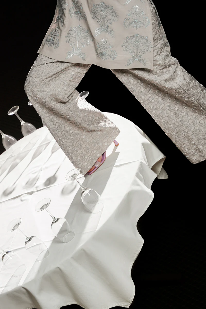 "Iris" Hand-Embroidered Set (Women) - Image 10