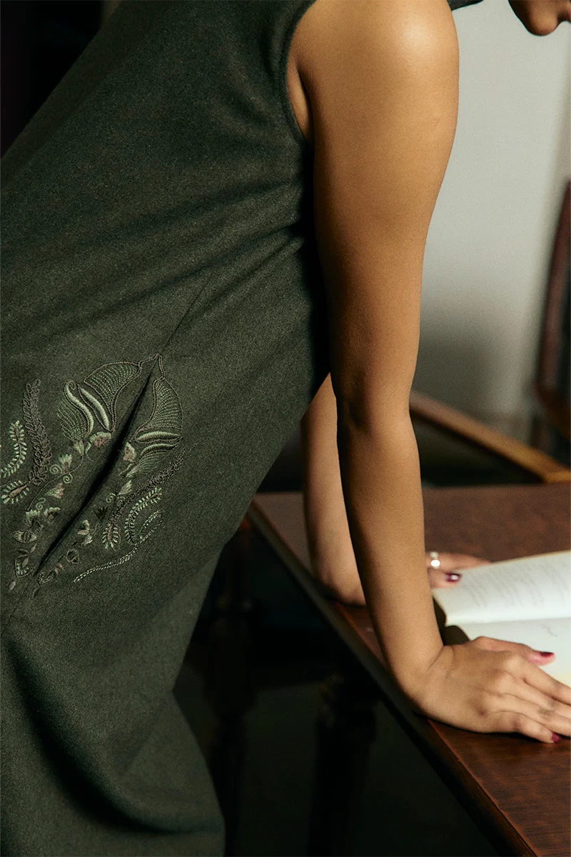 Jade Embroidered Dress (Women) - Image 6