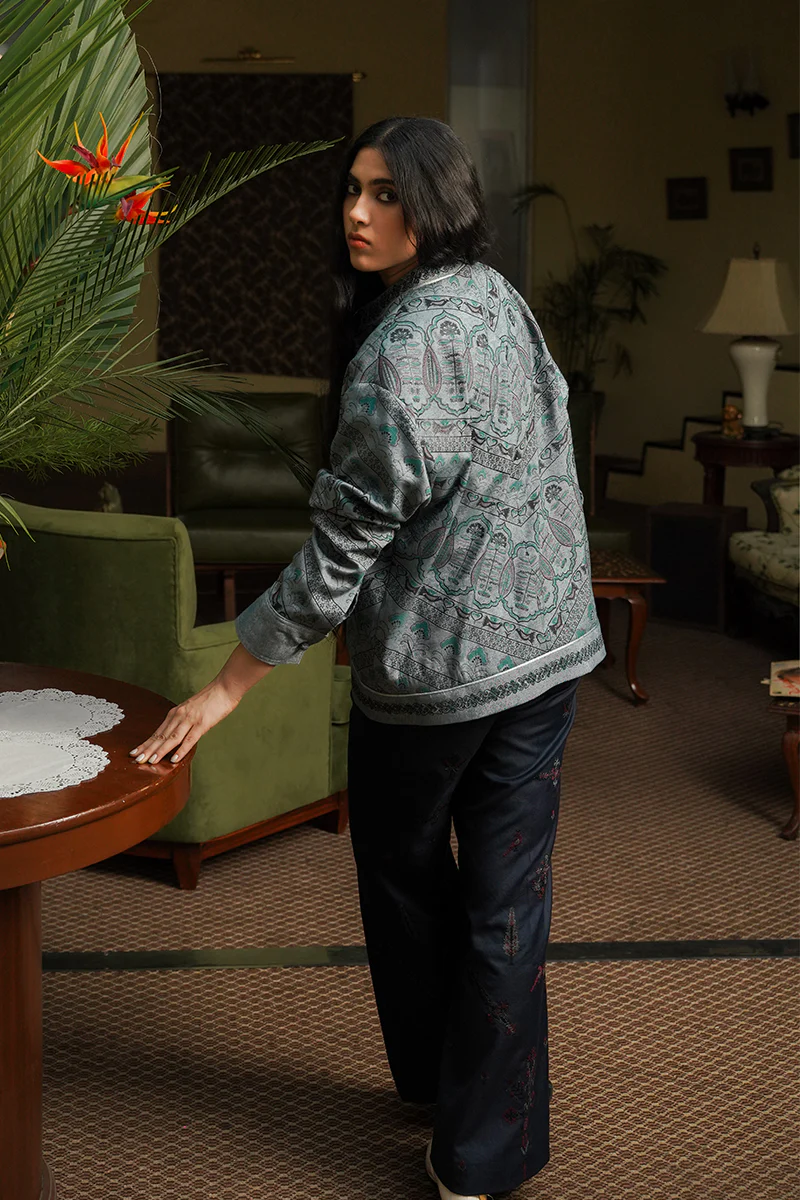 "Kaleid" Printed Shacket (Women) - Image 4