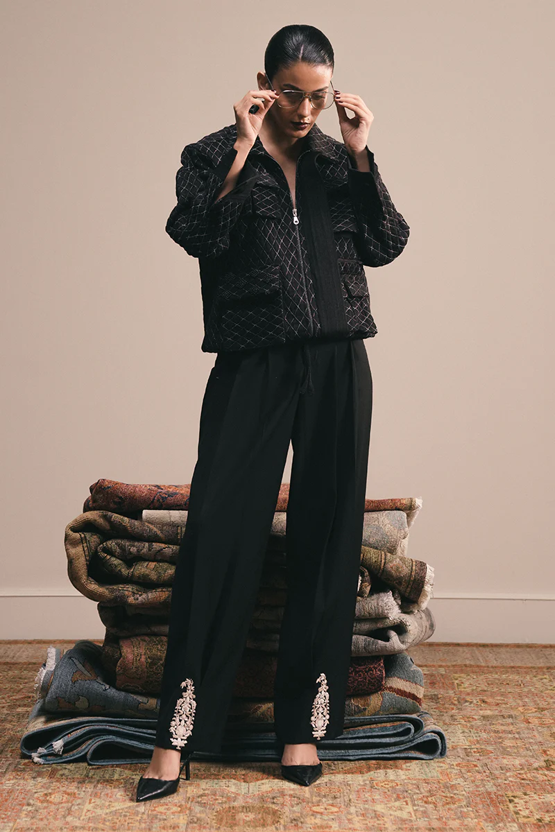 Kian HandCrafted Surface Jacket - Image 6