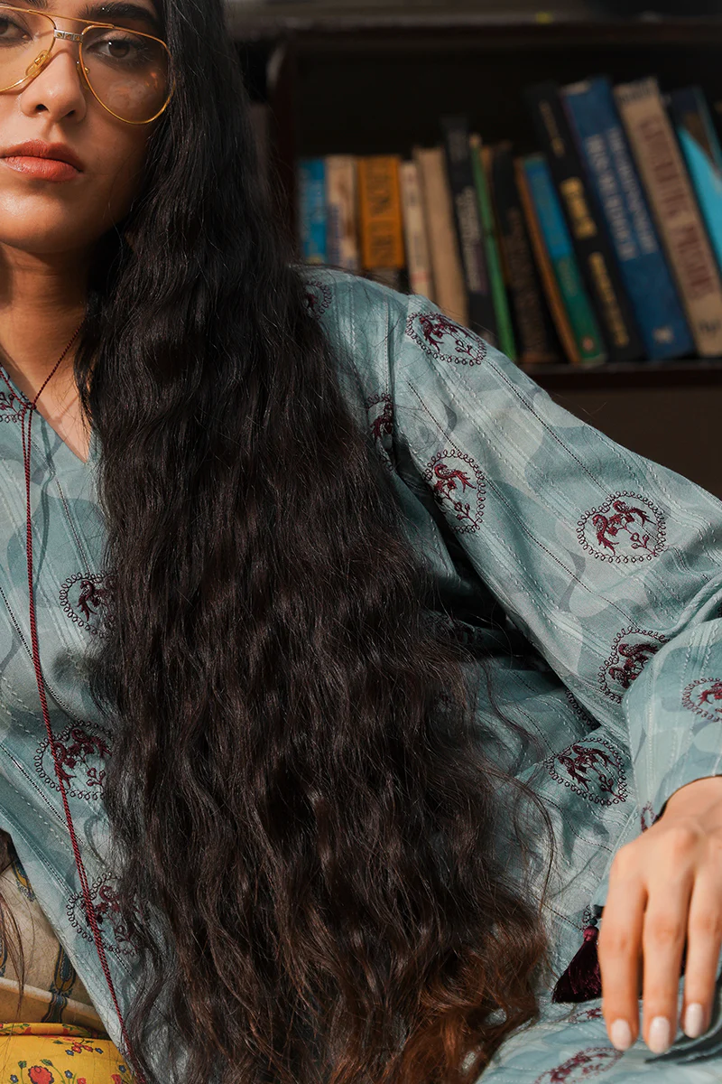 "Love Bird" Print and Embroidery Dress (Women) - Image 7