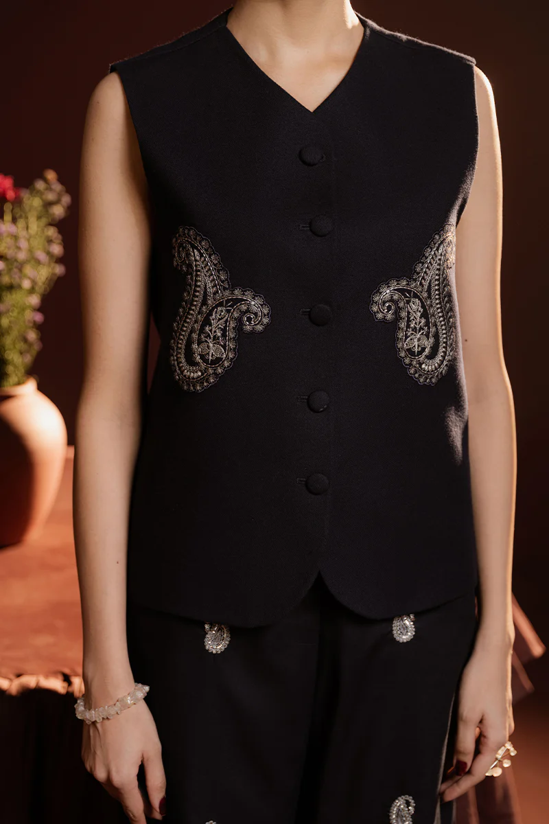 Mukesh Hand Embroidered Trousers (Women) - Image 10