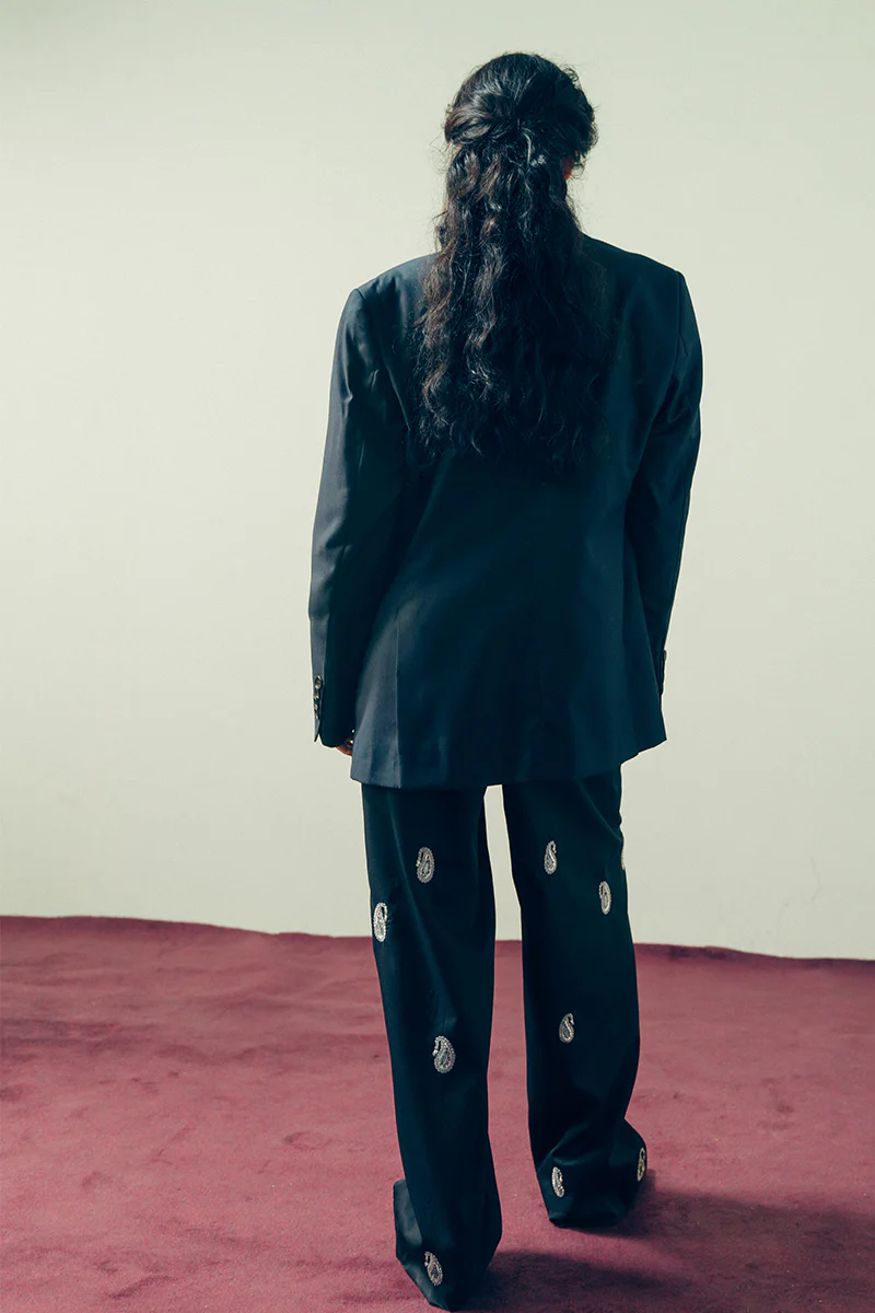 Mukesh Hand Embroidered Trousers (Women) - Image 5