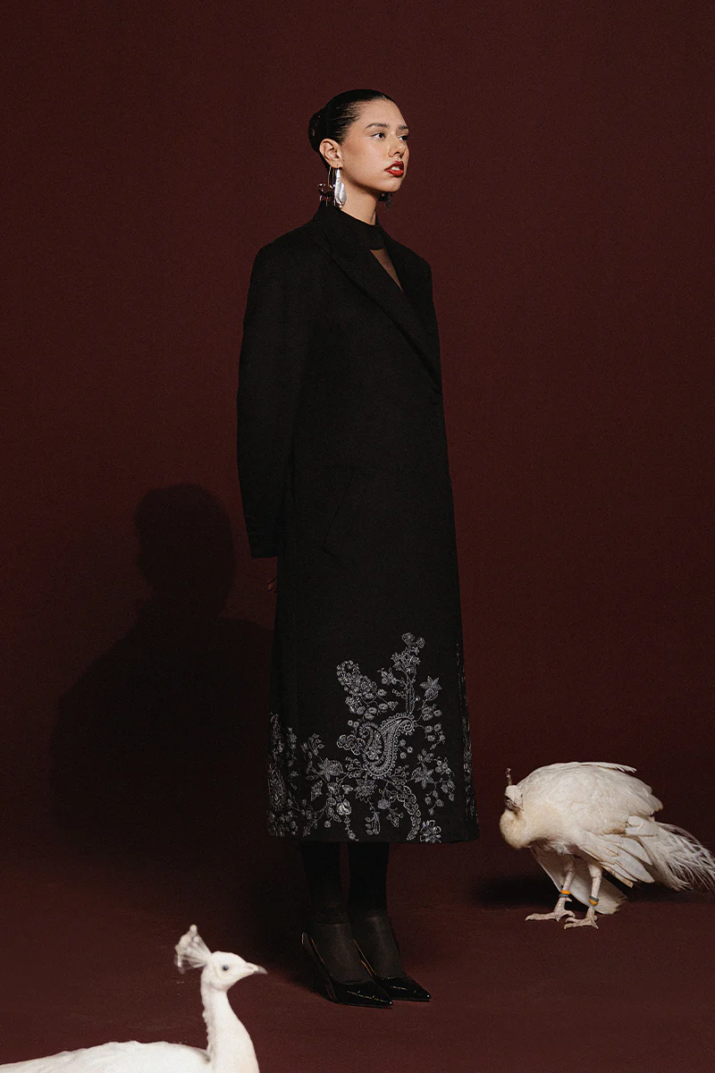 Jahaan Hand Embroidered Coat (Women) - Image 6