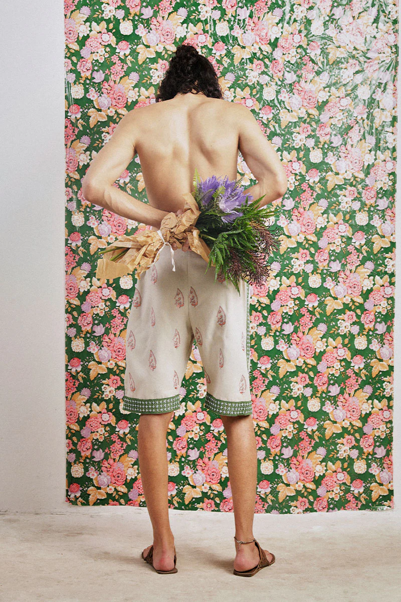 'PAAN' TAILORED RESORT SHORTS (Men) - Image 3