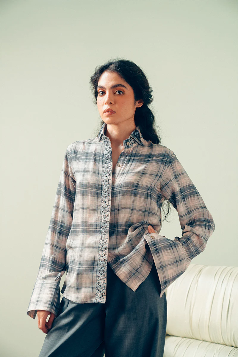 Raaya Plaid Shirt (Women) - Image 3