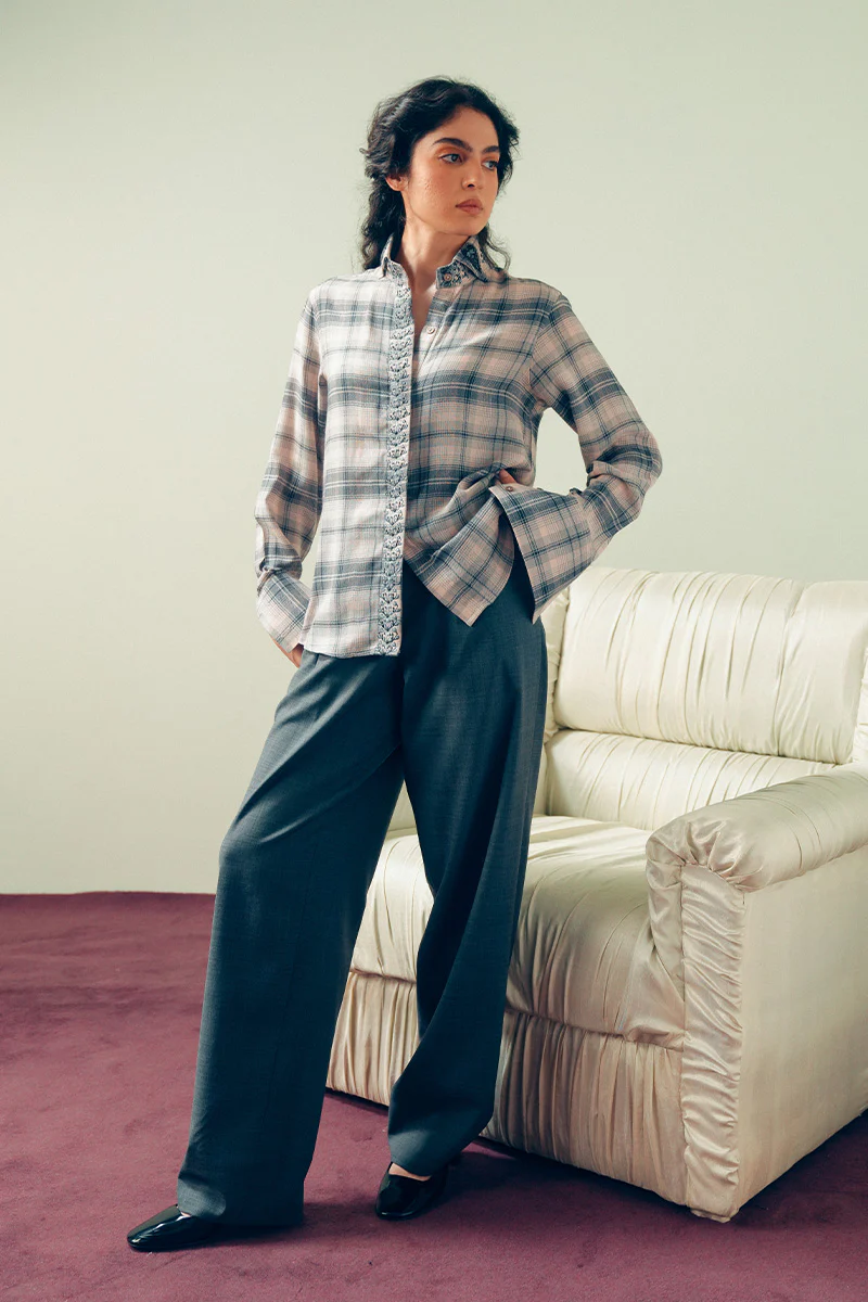 Raaya Plaid Shirt (Women) - Image 7