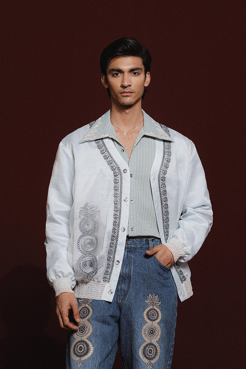 Zinnia Embroidered Shirt (Men) - Image 6