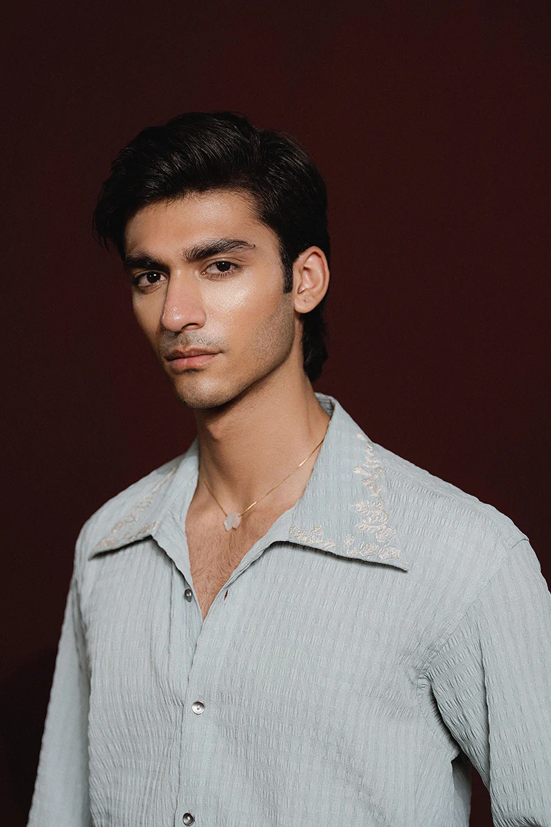 Zinnia Embroidered Shirt (Men) - Image 7