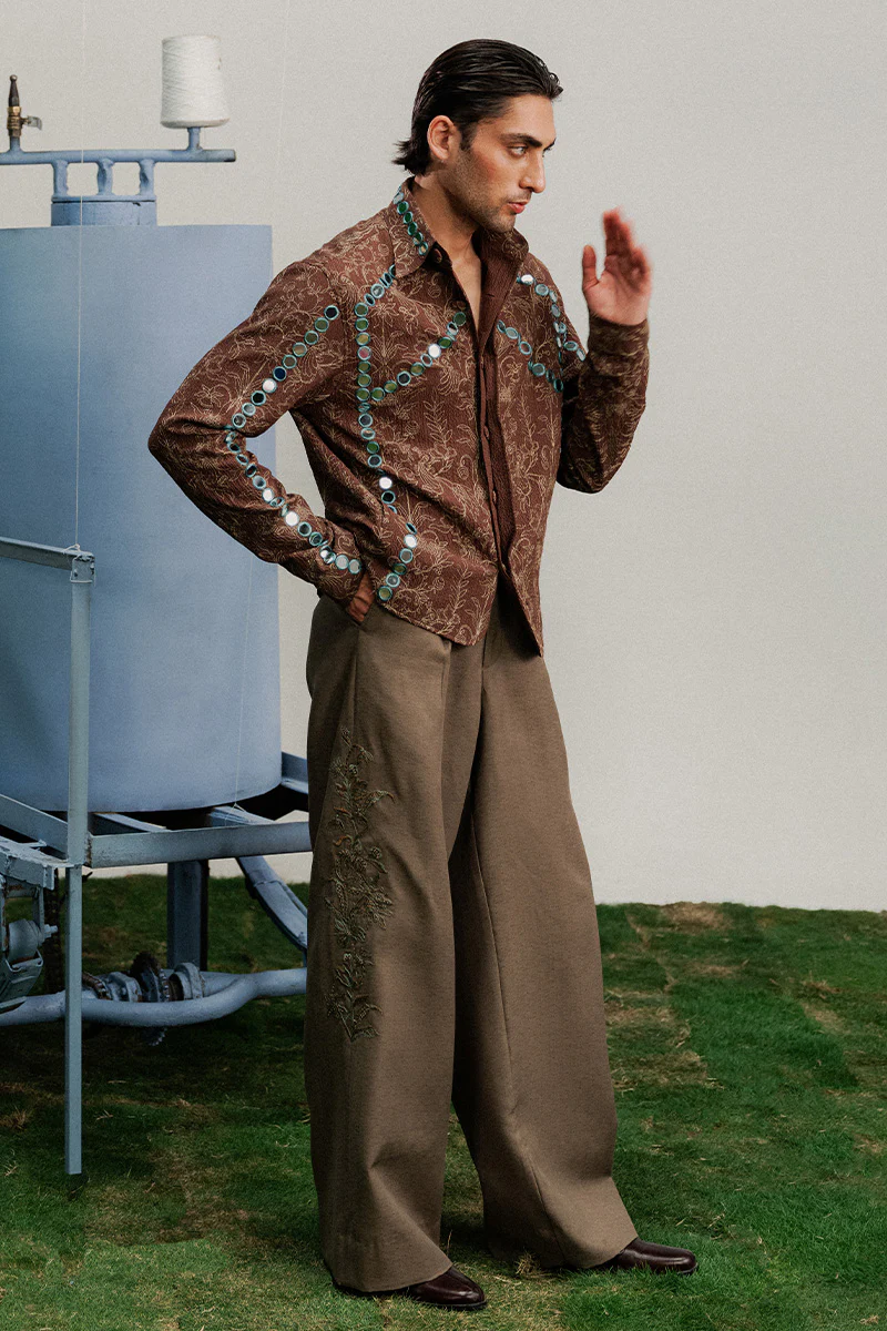 Daar Embroidered Trouser (Men) - Image 3